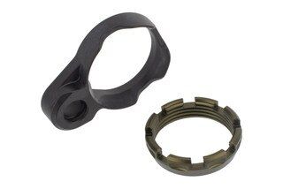 Fortis Manufacturing Enhanced AR-15 End Plate System with tapered ODG castle nut
